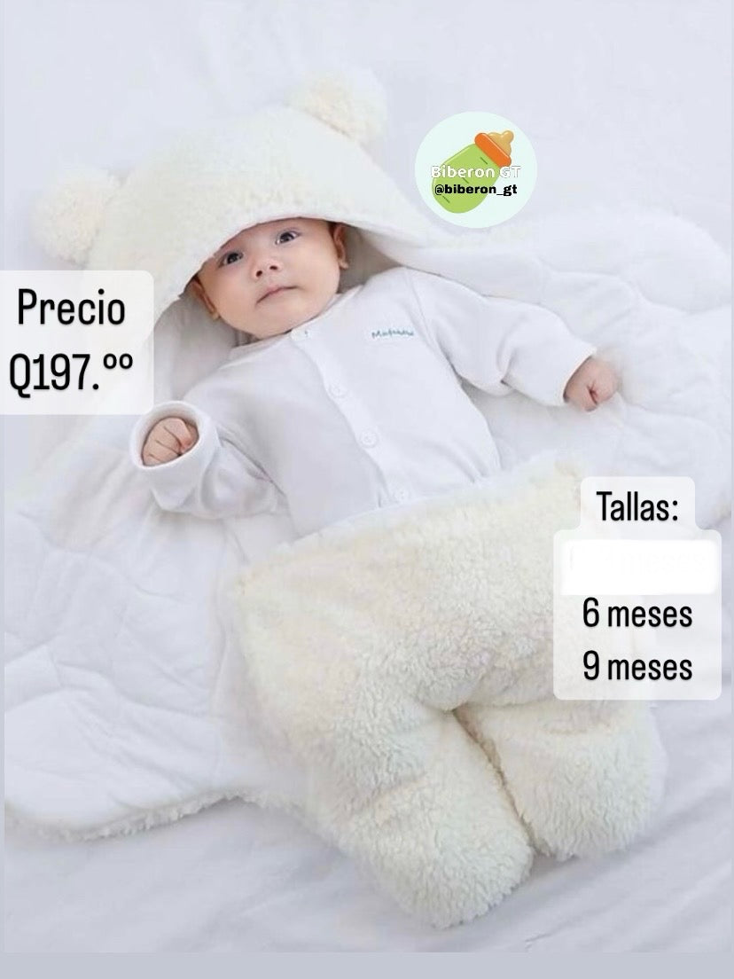 Sleeping / saquito de dormir - blanco