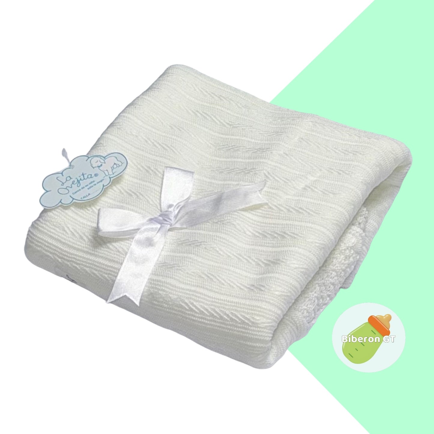 Frazada La Ovejita - Blanca