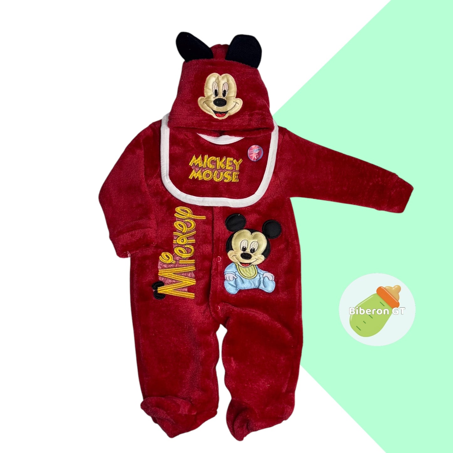 Pijama roja de Mickey