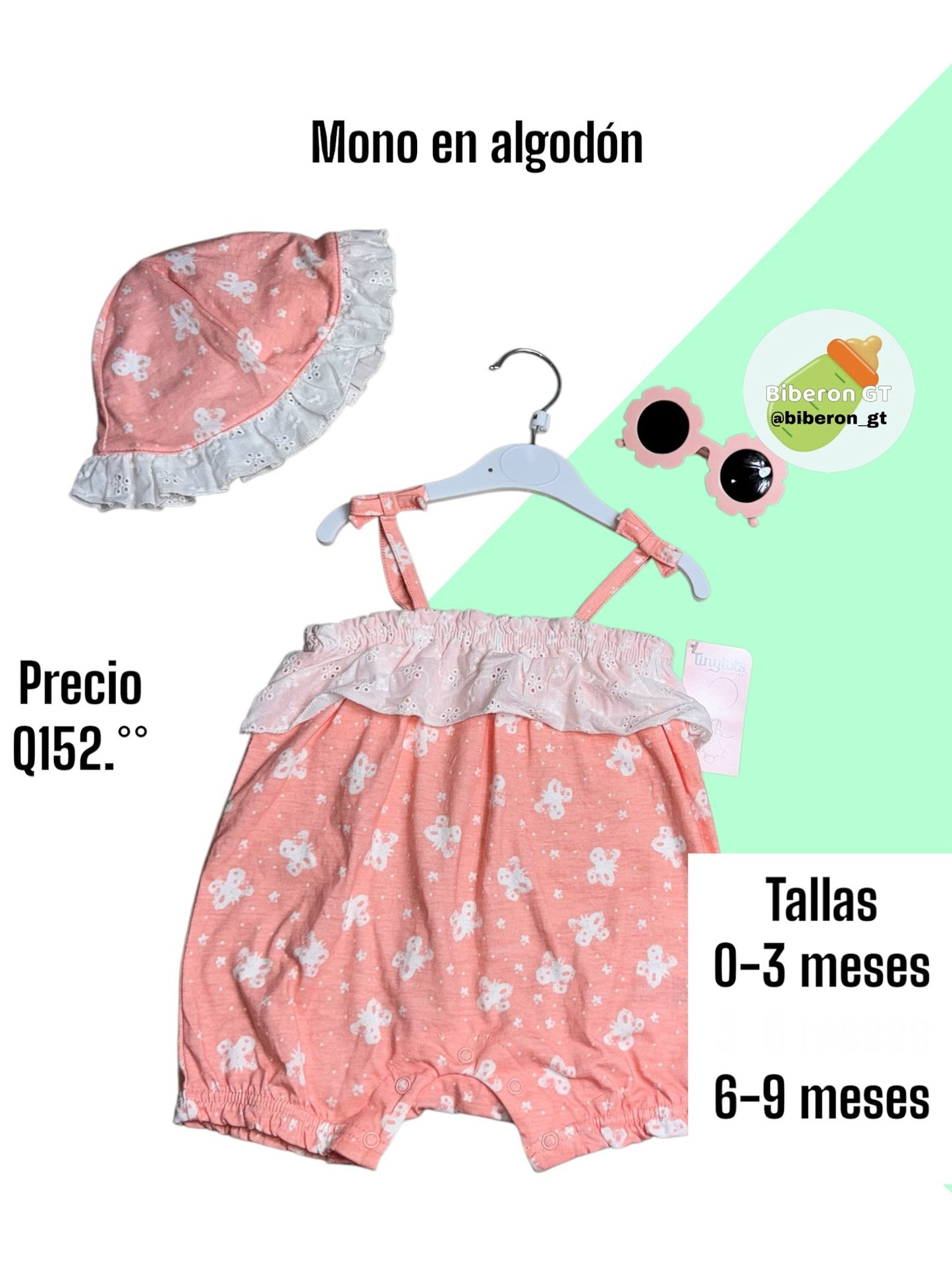 Mono naranja de mariposas