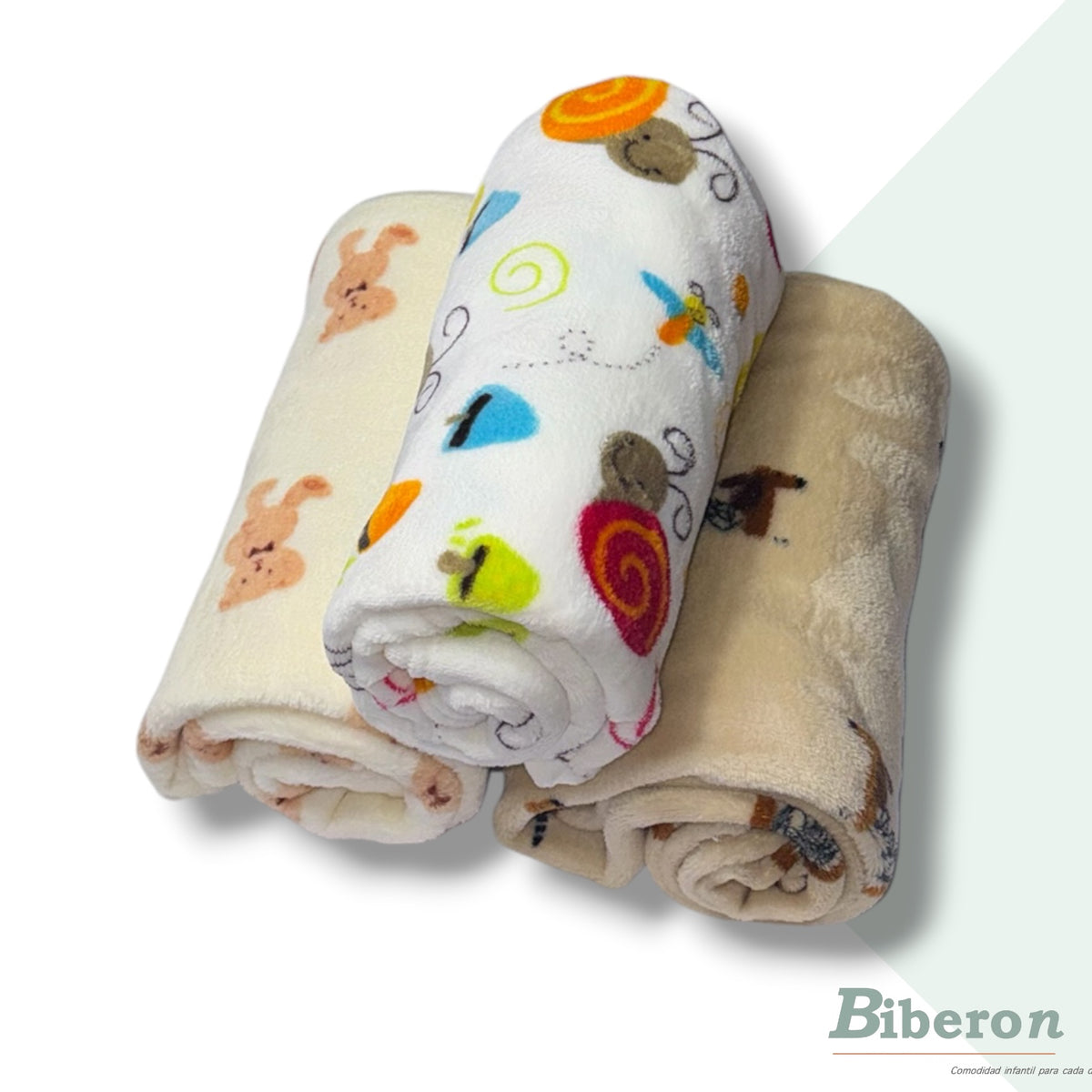 Frazadas fleece - estampadas unisex