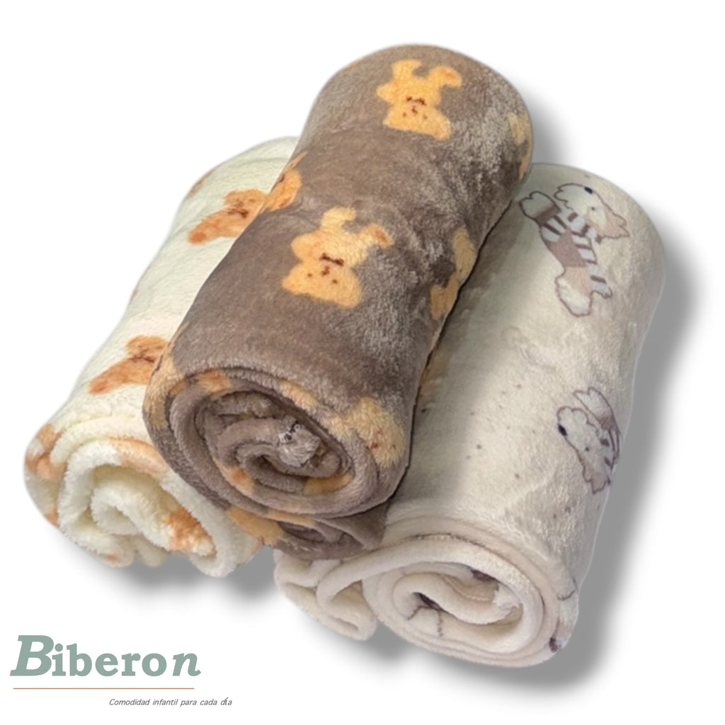 Frazadas fleece - estampadas unisex