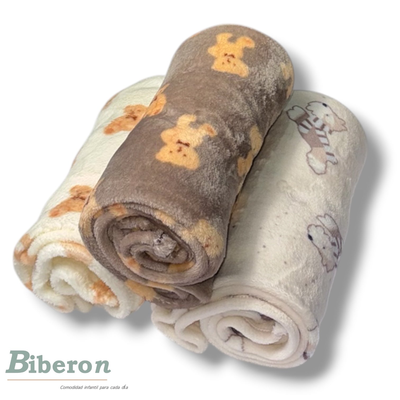 Frazadas fleece - estampadas unisex