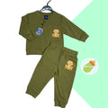 Conjunto de 2 pzs - verde militar de mono