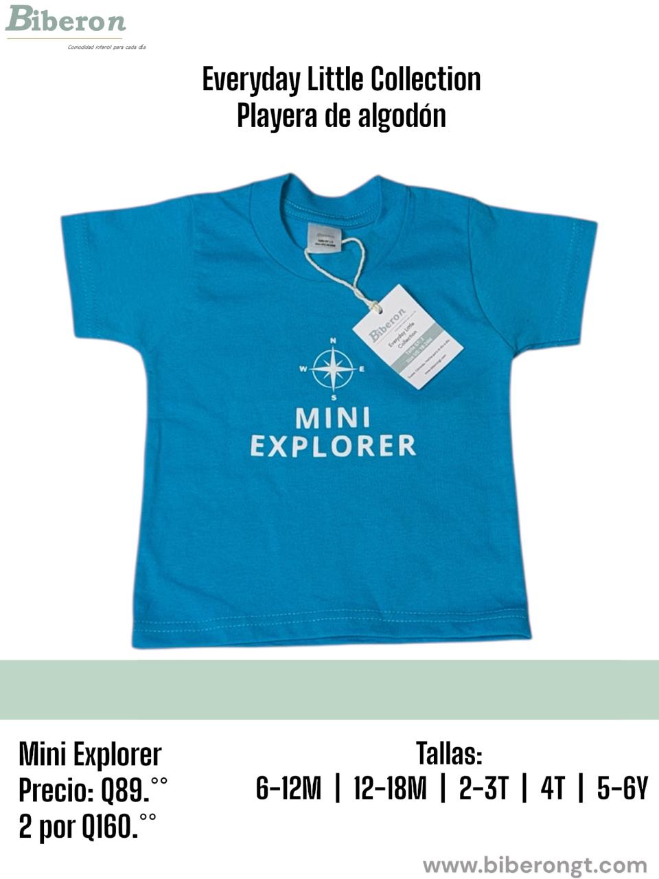 Everyday Little Collection - Playeras 100% algodón