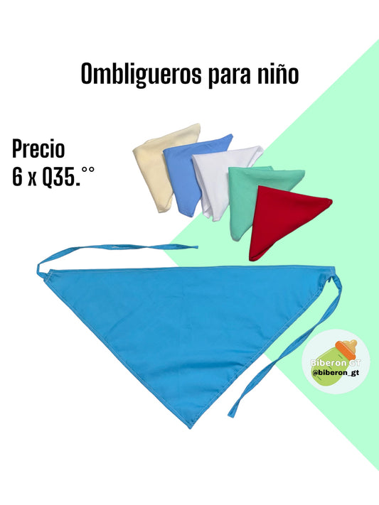 Set de ombligueros - colores niño