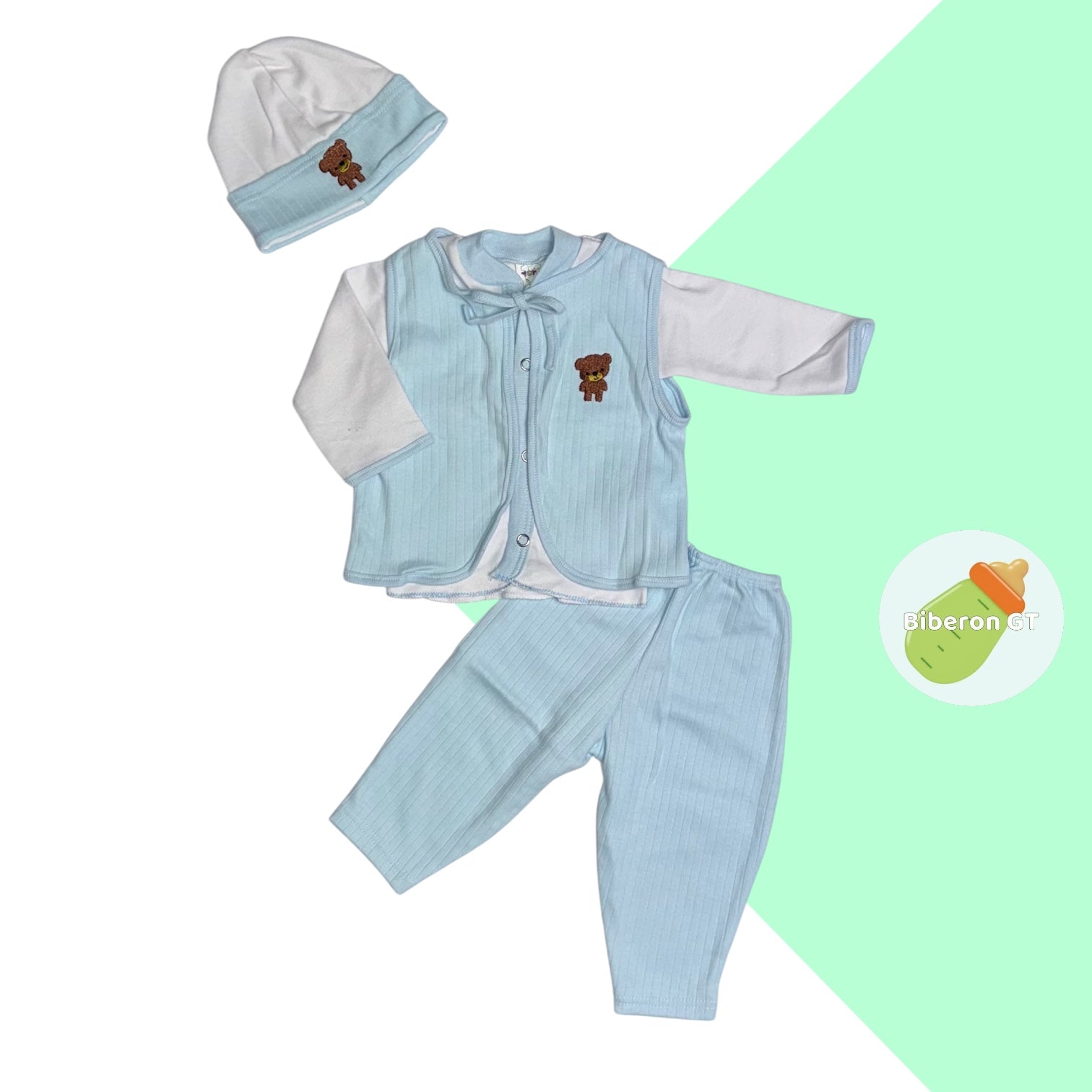 Conjunto de 4 pzs - algodón