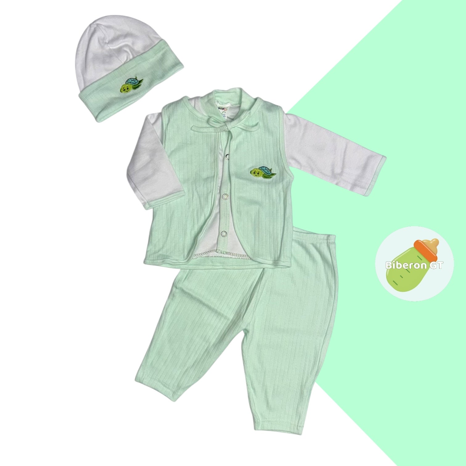 Conjunto de 4 pzs - algodón