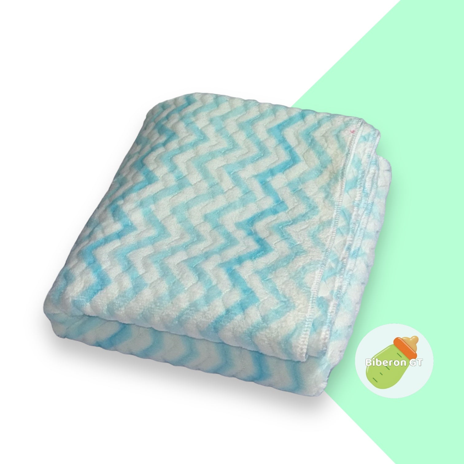 Frazadas colores con blanco