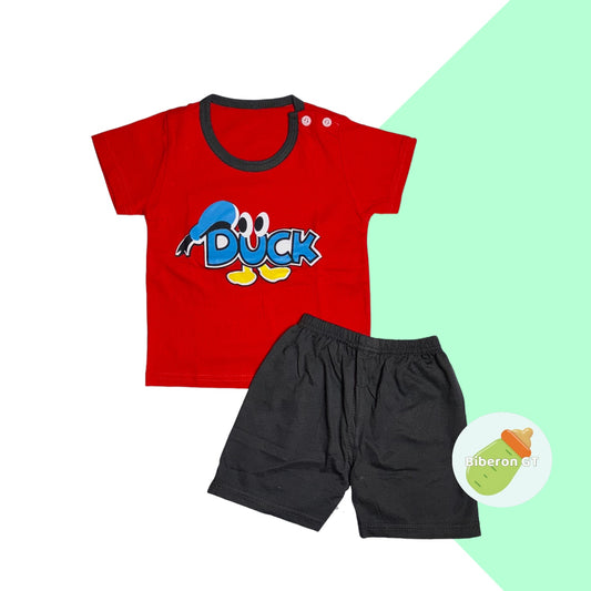 Conjunto de short - Duck rojo