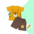 Conjunto de short - Tigre amarillo