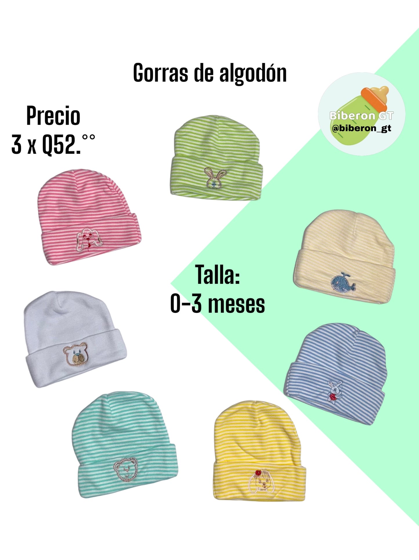 Gorra de algodón