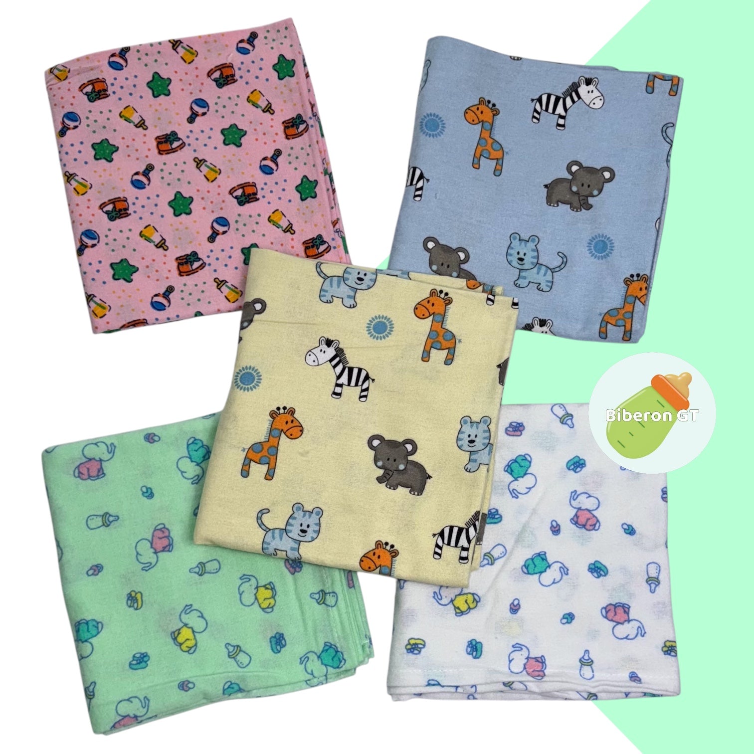 Frazadas de franela - estampadas