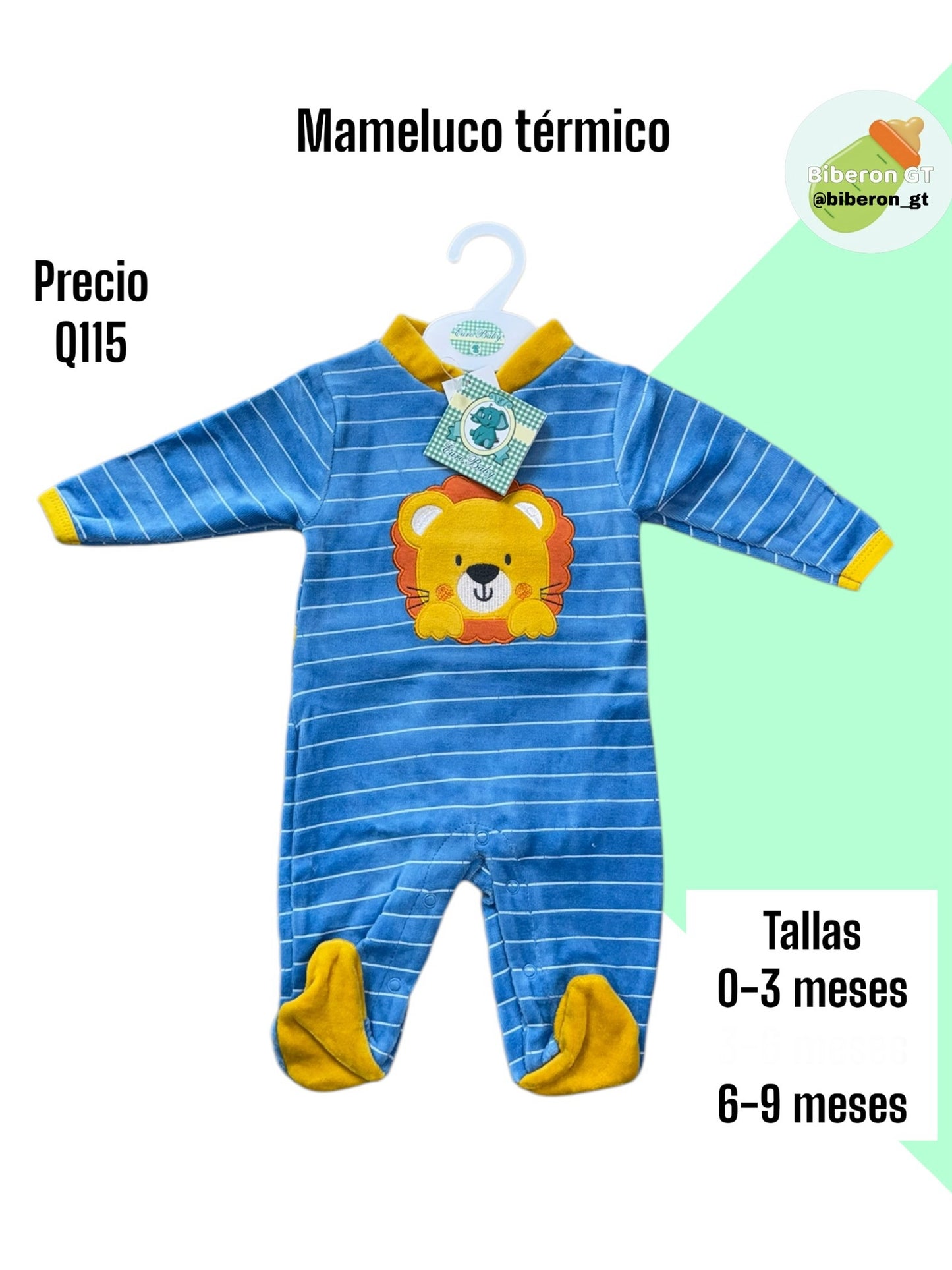 Mameluco térmico - león celeste