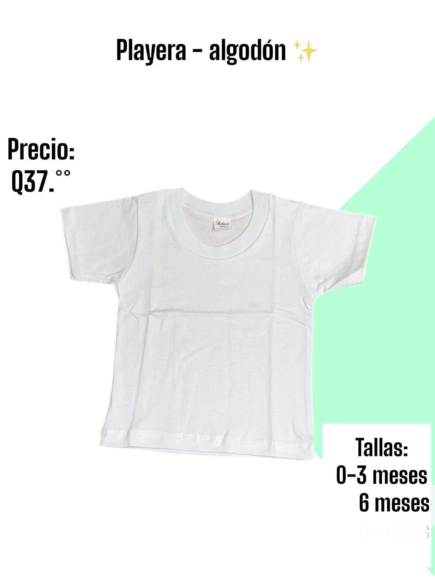 Playera básica - blanca