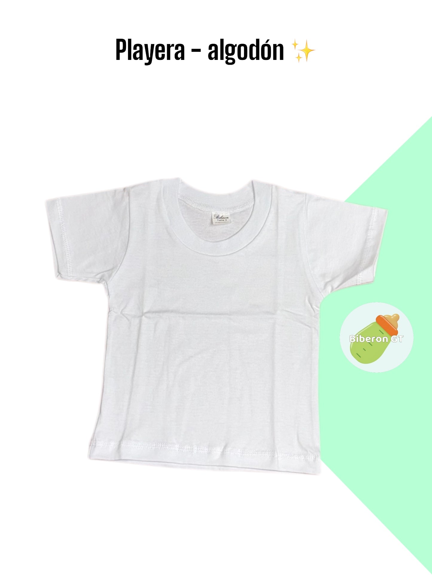 Playera básica - blanca