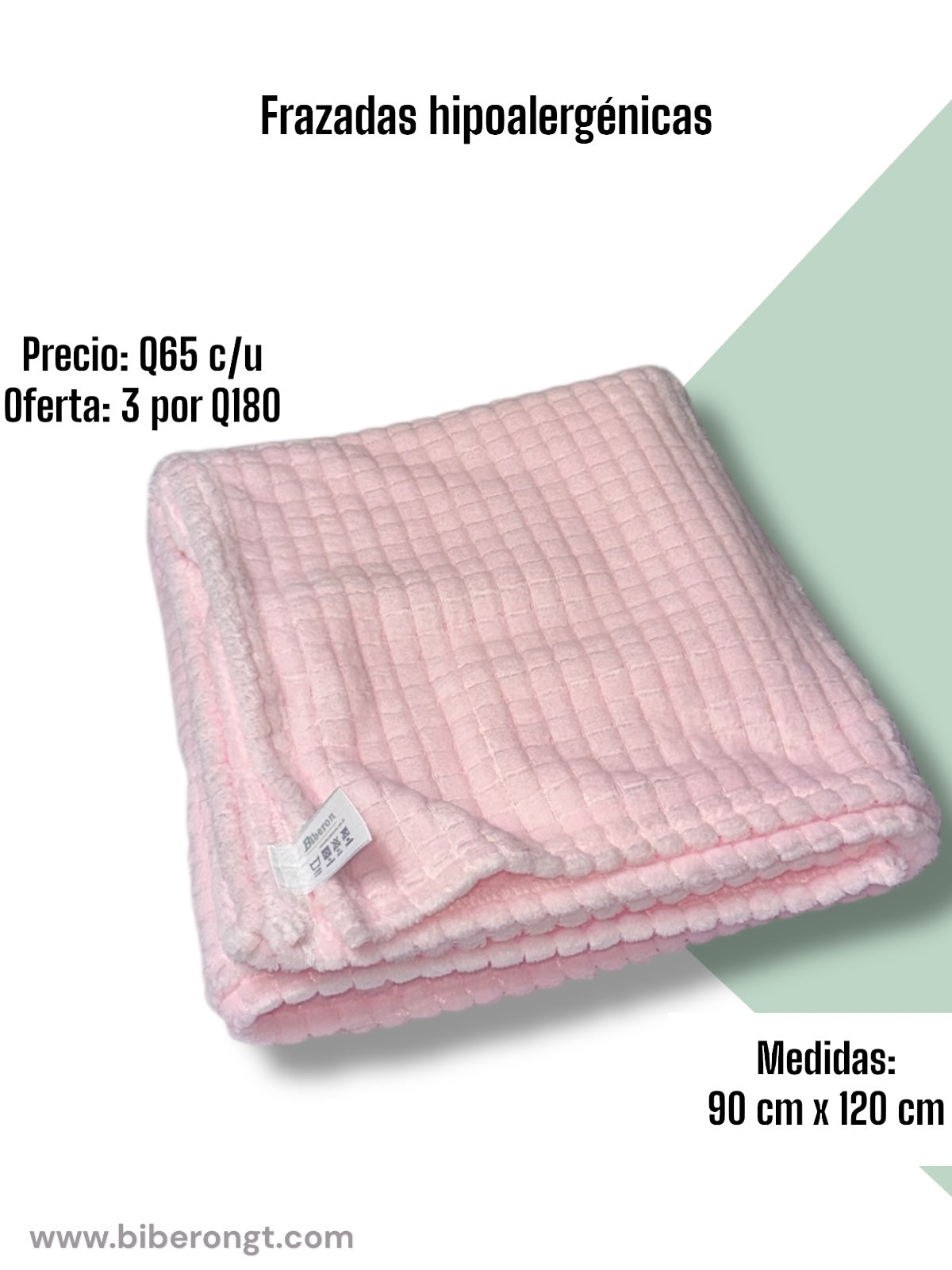 Frazadas fleece - colores lisos