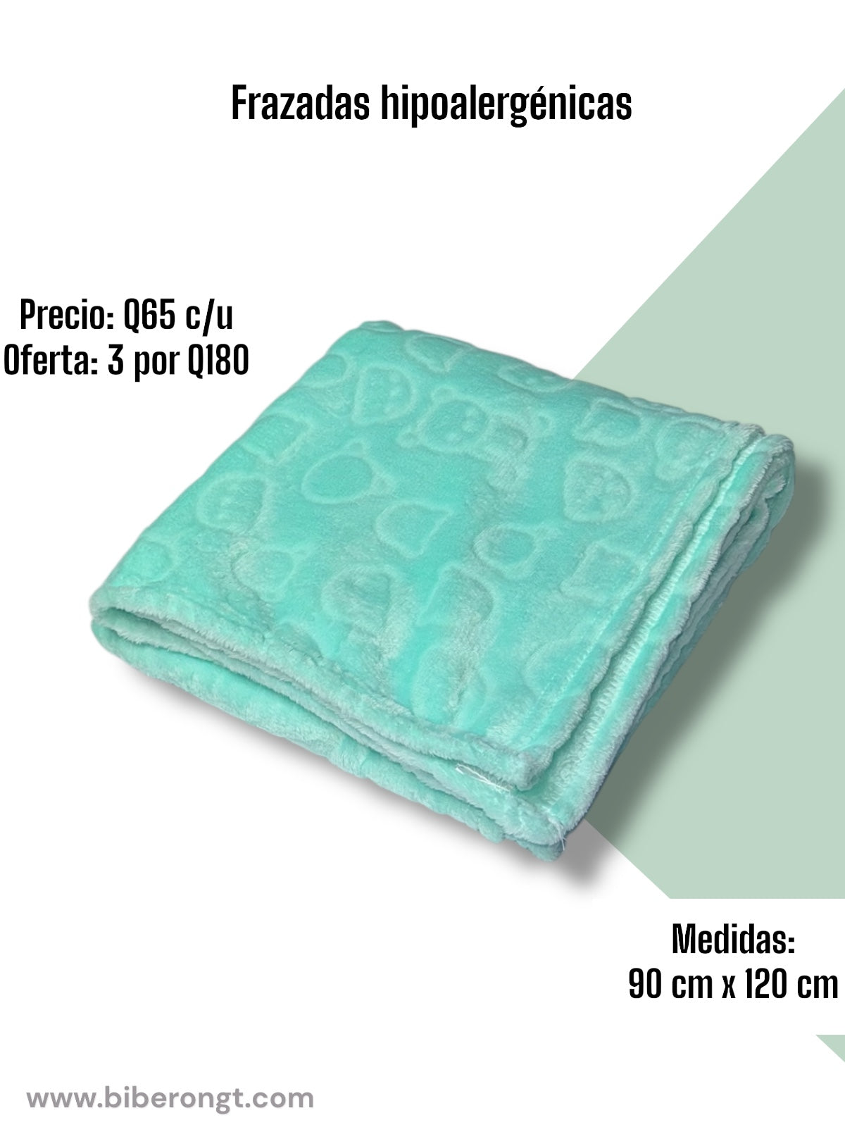 Frazadas fleece - colores lisos