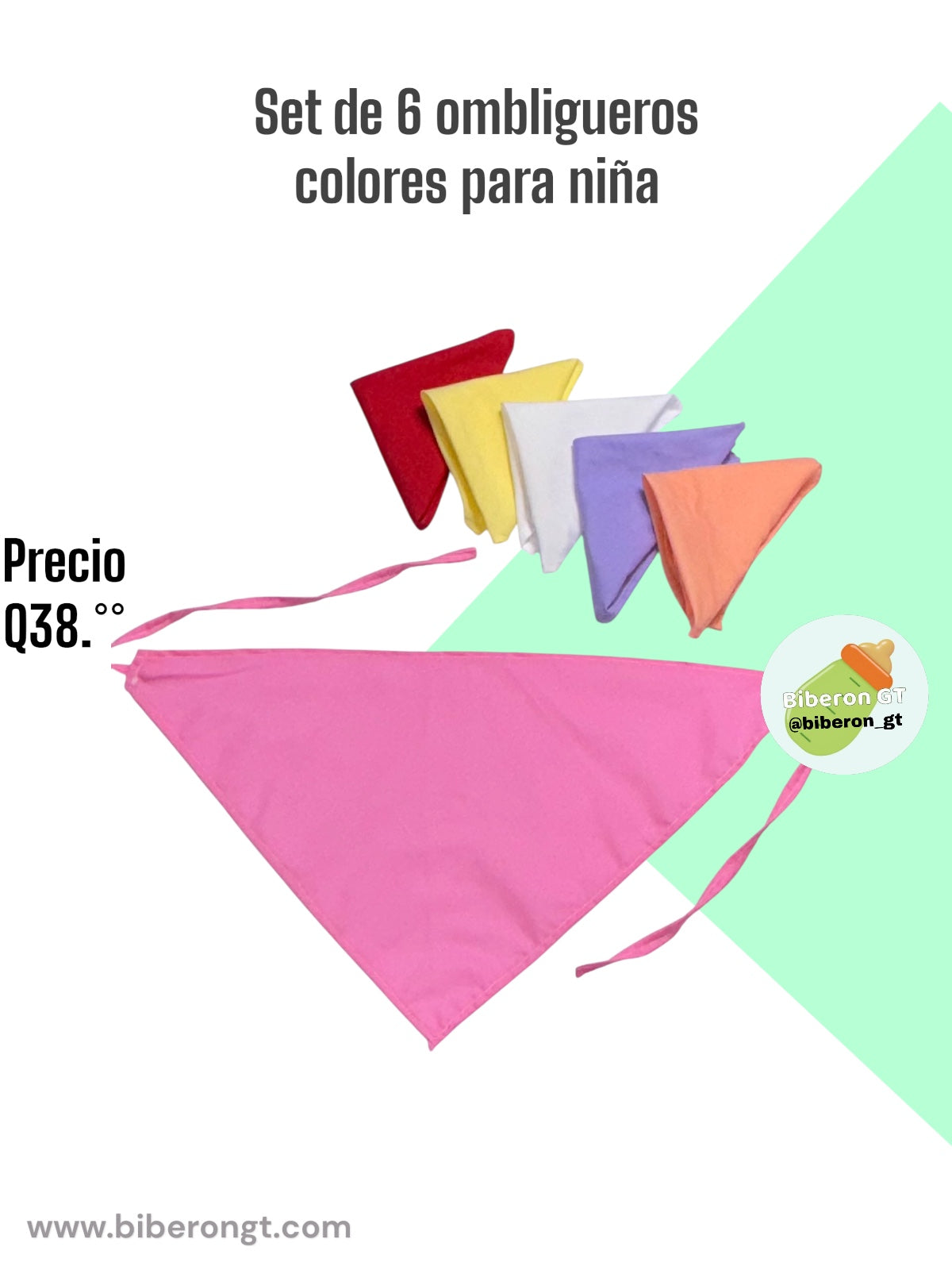 Set de 6 ombligueros