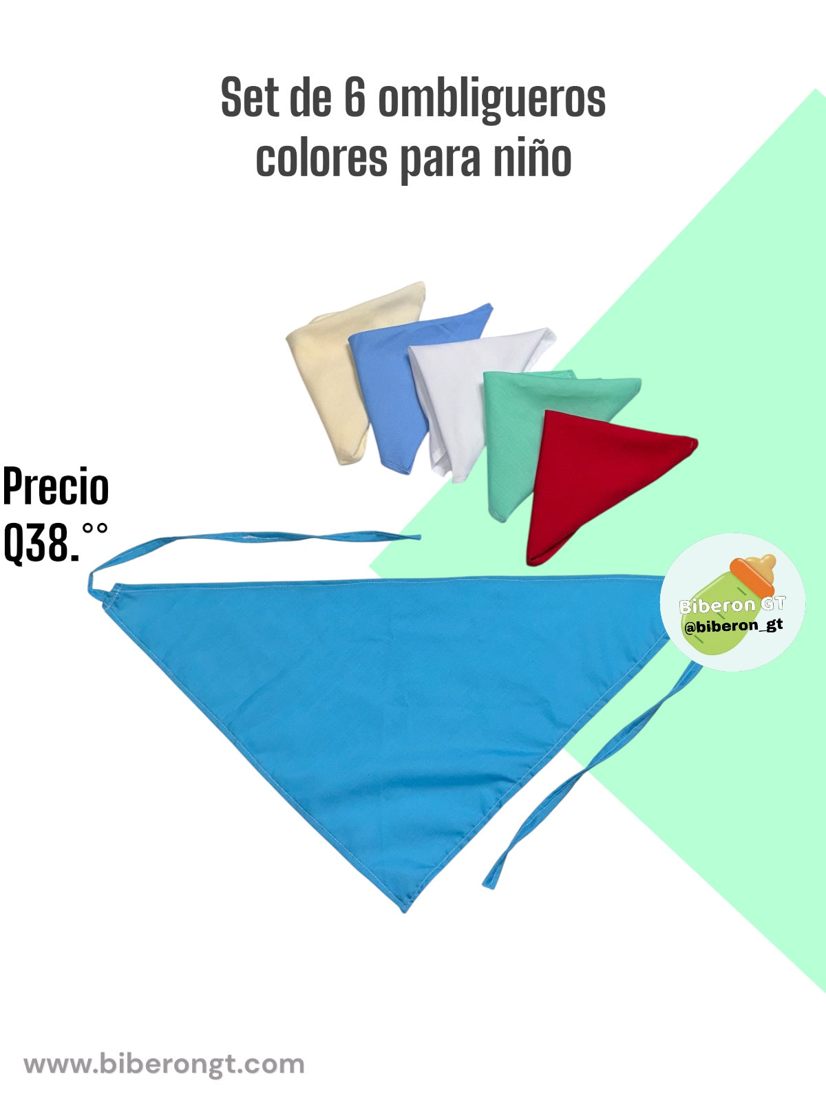 Set de 6 ombligueros