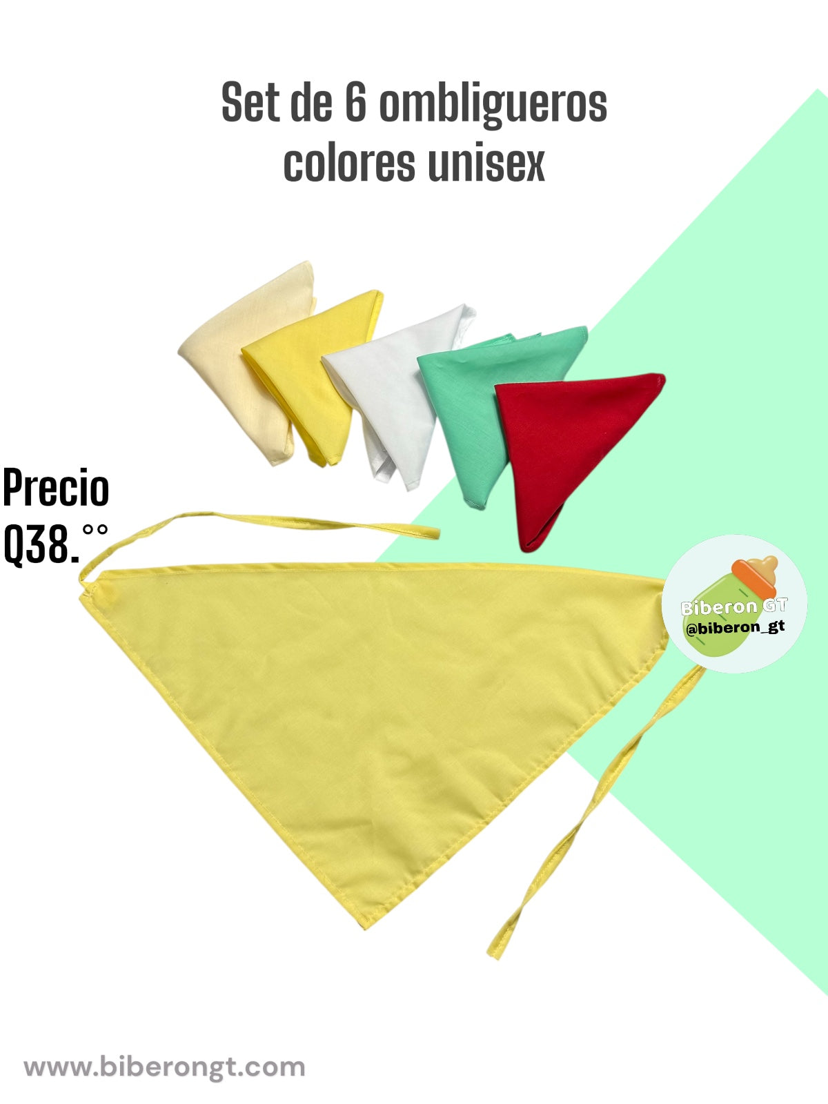 Set de 6 ombligueros