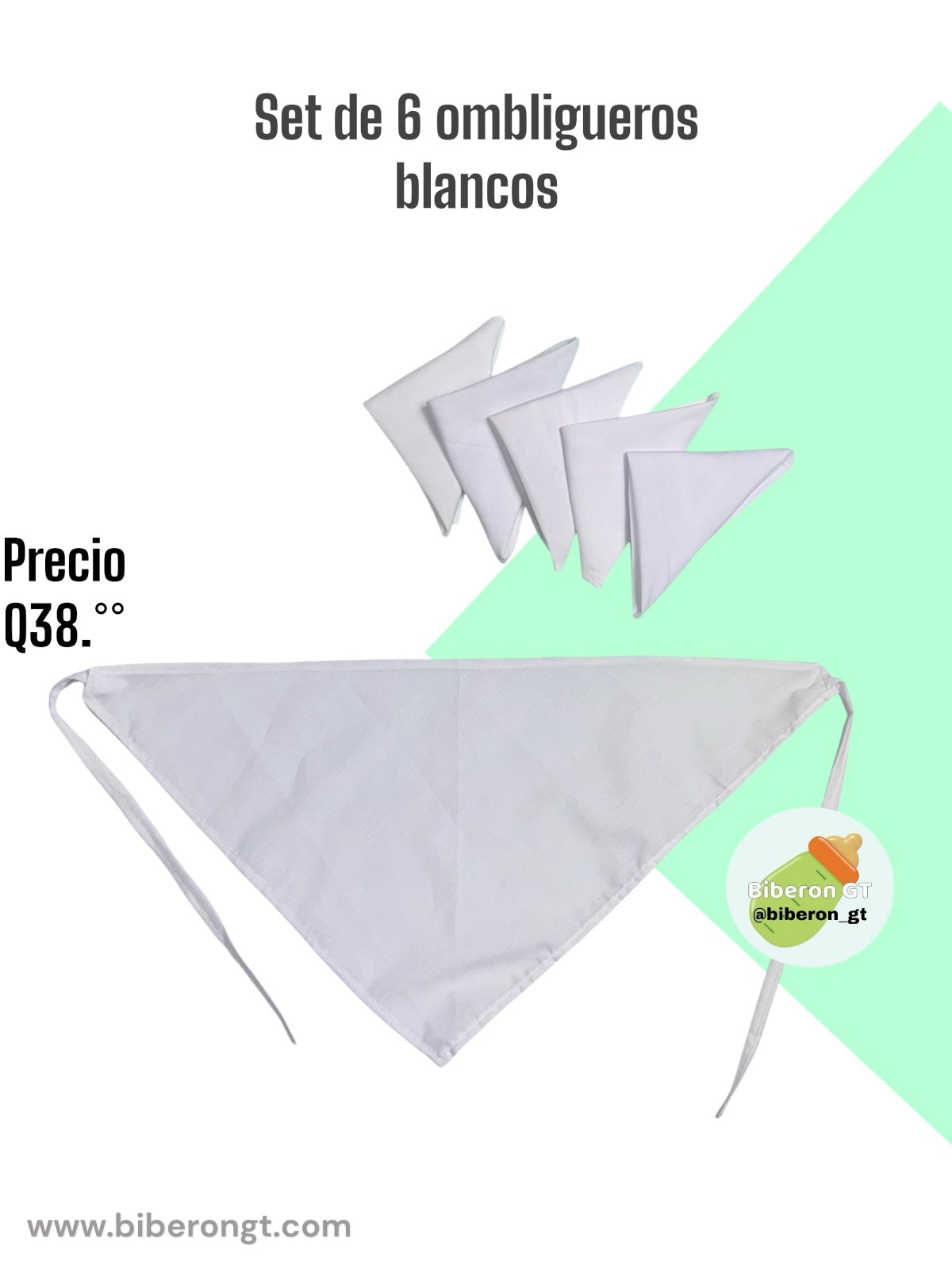 Set de 6 ombligueros