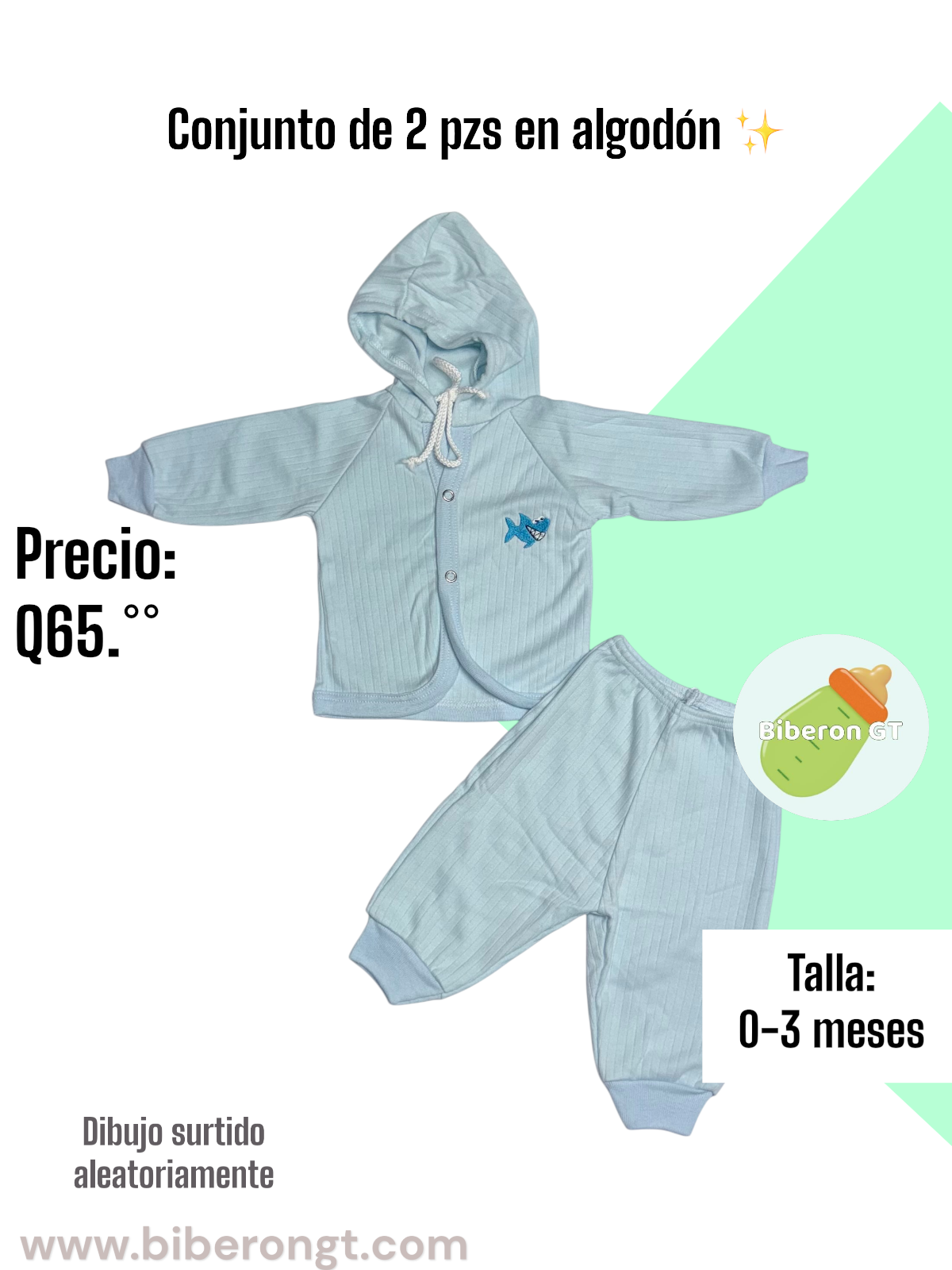 Conjunto de 2 pzs - Sueter y pantalón