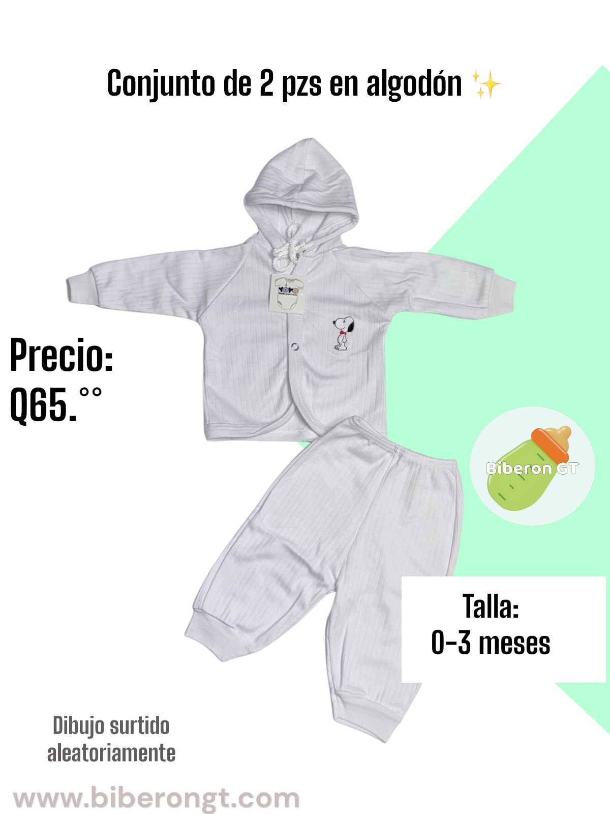 Conjunto de 2 pzs - Sueter y pantalón