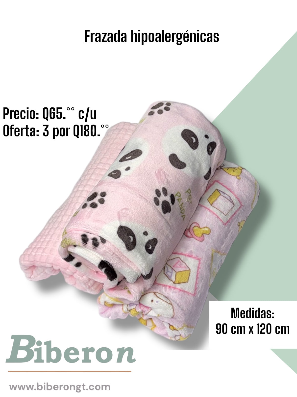 Frazadas fleece - Estampadas para niña