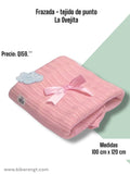 Frazada La Ovejita - Tejido De Punto