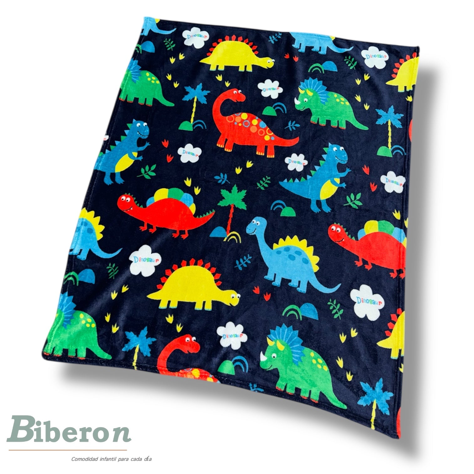 Frazadas fleece - Estampadas - Celeste / azul