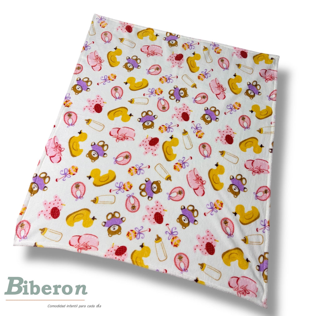 Frazadas fleece - Estampadas para niña
