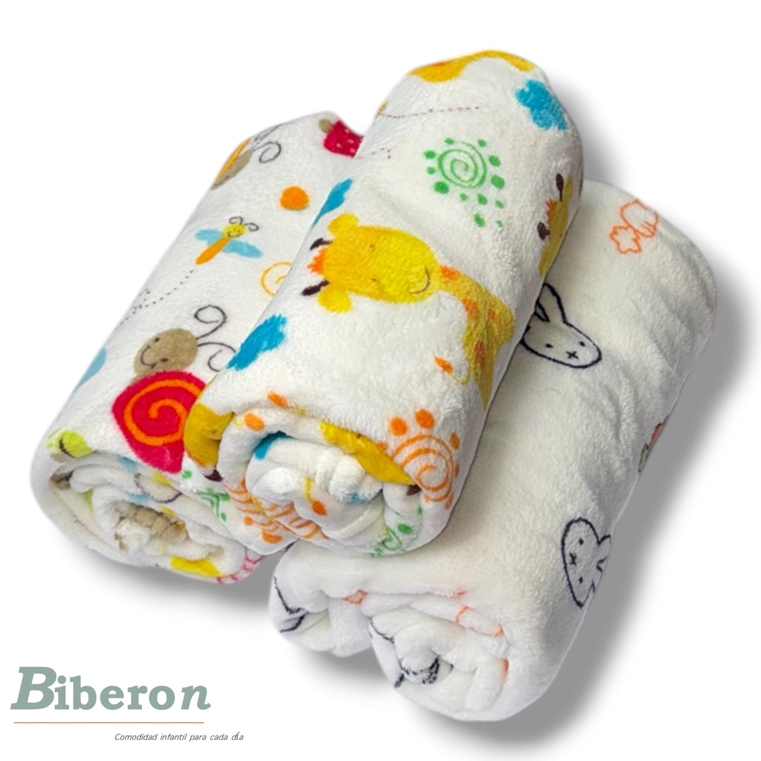 Frazadas fleece - estampadas unisex