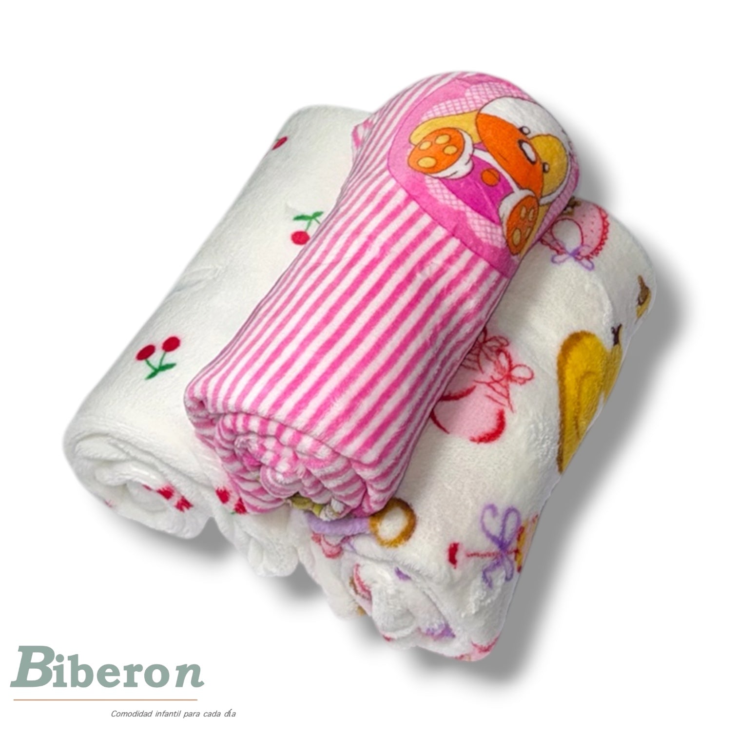 Frazadas fleece - Estampadas para niña