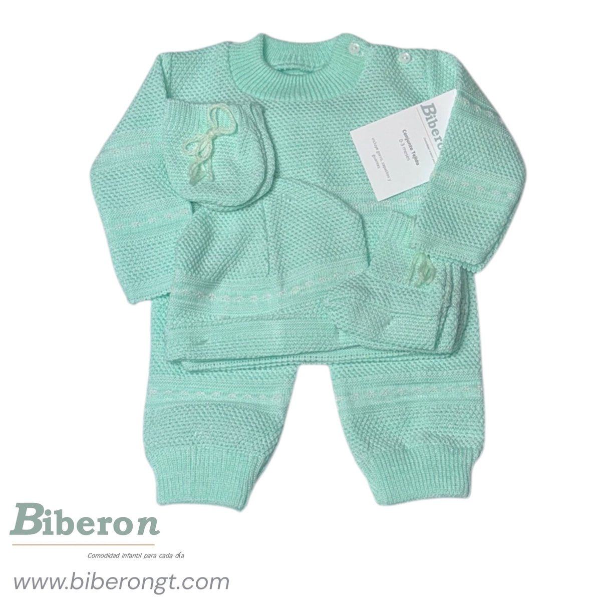 Conjunto tejido - 5 pzs