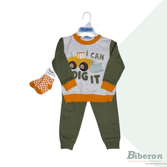 Conjunto de 3 pzs - calientito
