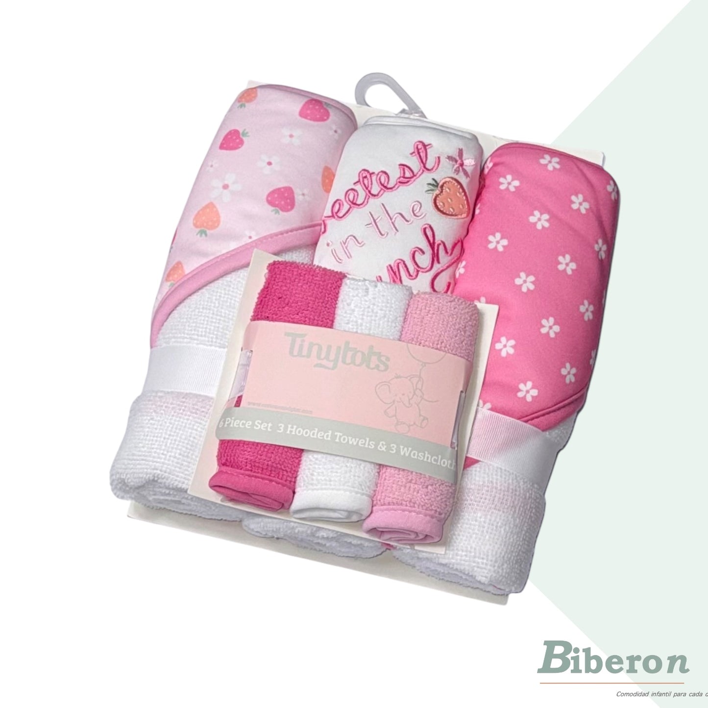 Set de toallas para niña