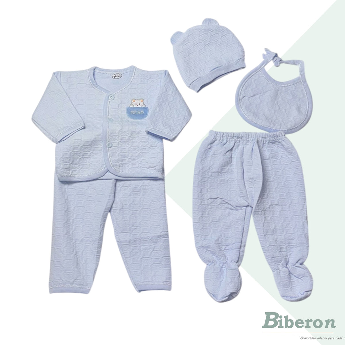 Conjunto semi enguatado -de oso