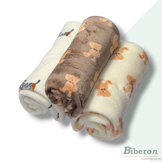 Frazadas fleece - estampadas unisex