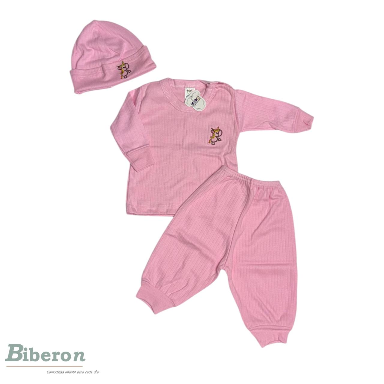 Conjunto de 3 piezas 0-3 meses