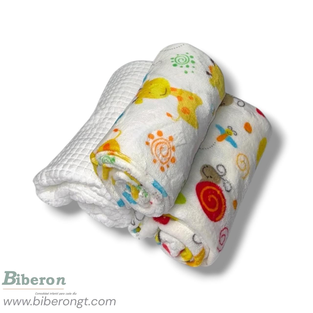 Frazadas fleece - estampadas unisex