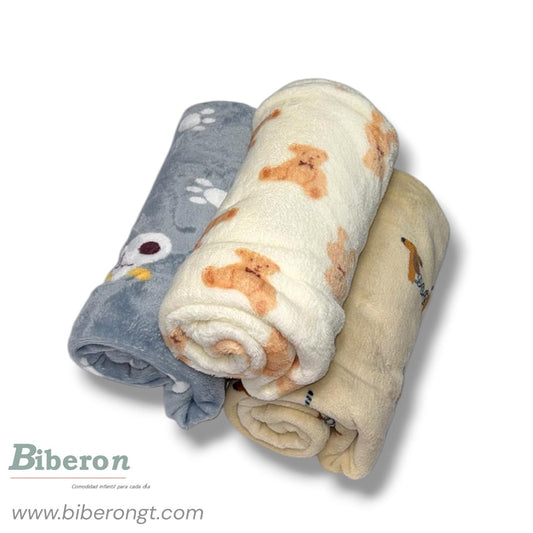 Frazadas fleece - estampadas unisex